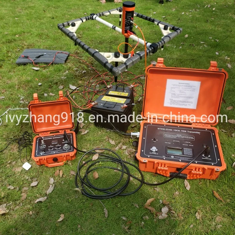 Electric and Magnetic Survey Electromagnetic Transient Equipment Tem Tdem Land Survey Product Time Domain Resistivity Sounding Method