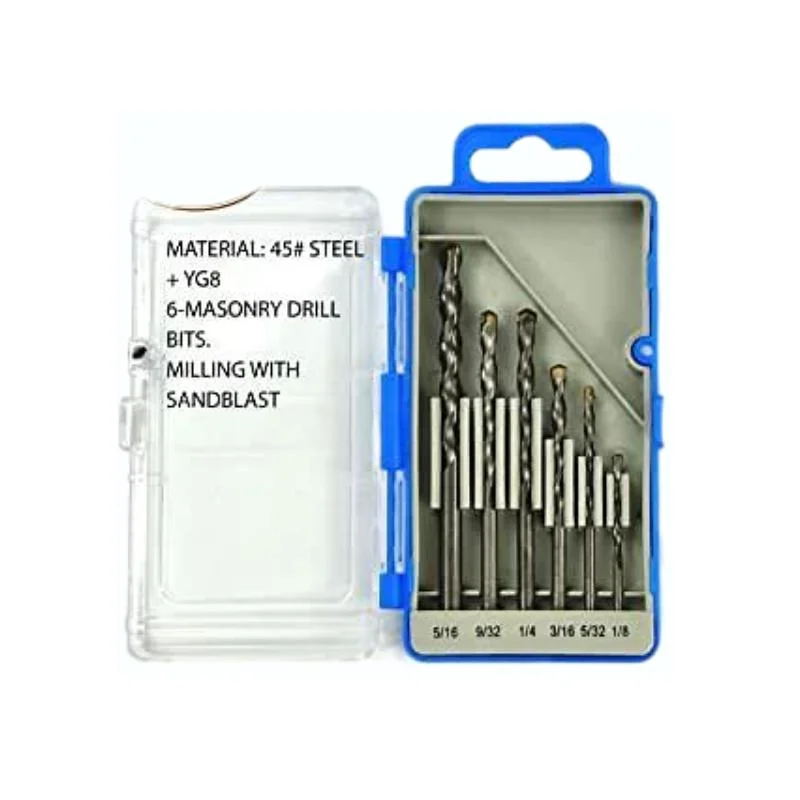 6PCS Twist Drill Bit Set