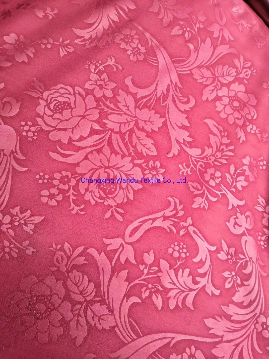 Dyeing Bedsheet Four-Piece Hotel Set Can Be Used for Luggage Lining, Bed Cover Pillow Lining...100% Polyester Fabric Good Quality High Color Fastness