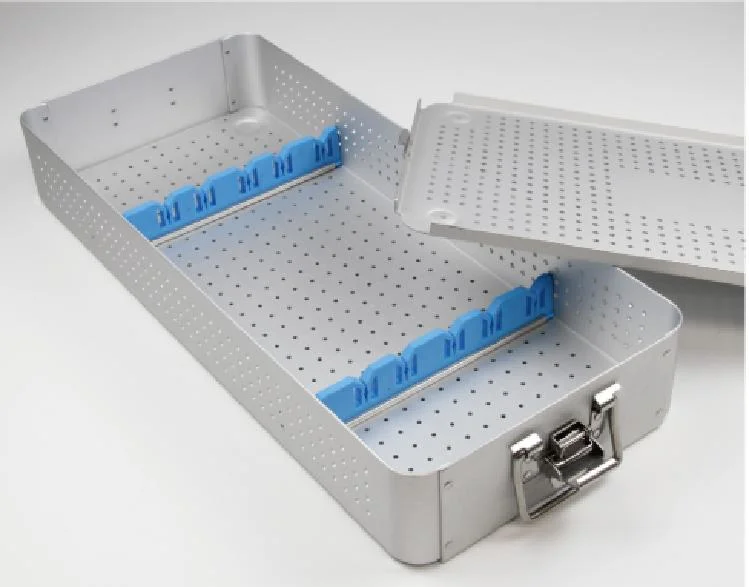 Aluminum Alloy Laparoscopic Instrument Box Box 540*250*70