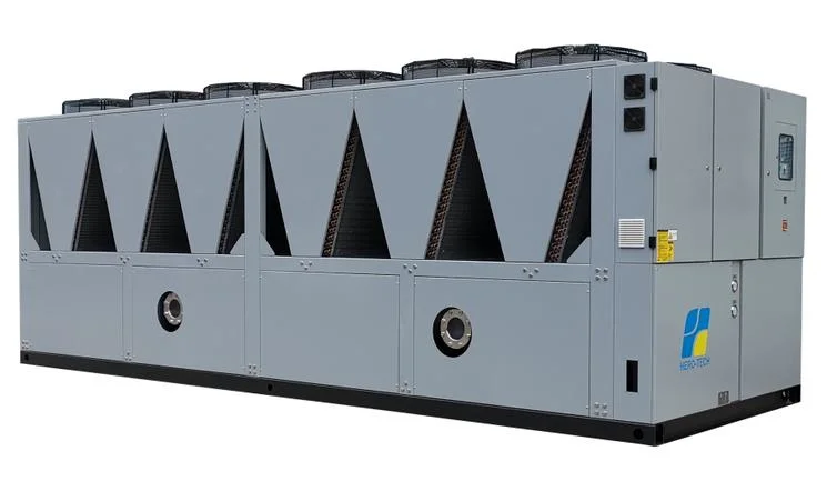 170HP Chiller de type à vis refroidi par air industriel Système de refroidissement chiller