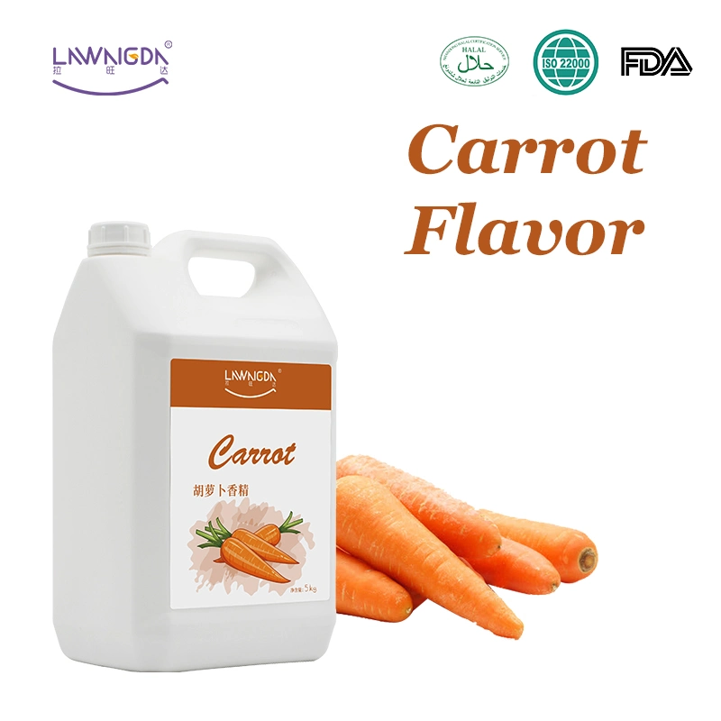 High Temperature Resistance Long Lasting Fragrance Carrot Flavor Liquid Water Oil Soluble Flavoring Agent