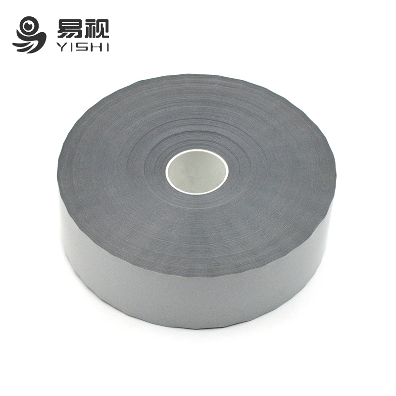 High Visibility Silver Color Segmented Reflective Heat Transfer Film Vinyl Tape for Label Sticker