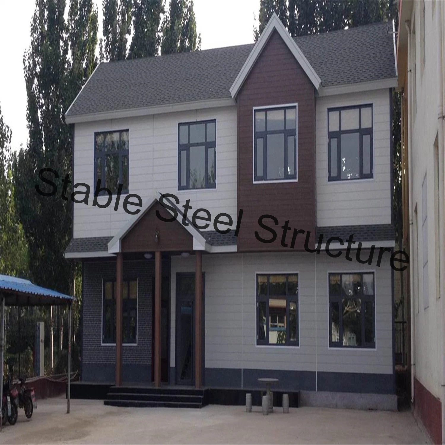 Prefab Modern Light Steel Frame Structure House Metal Villa Home for Sale