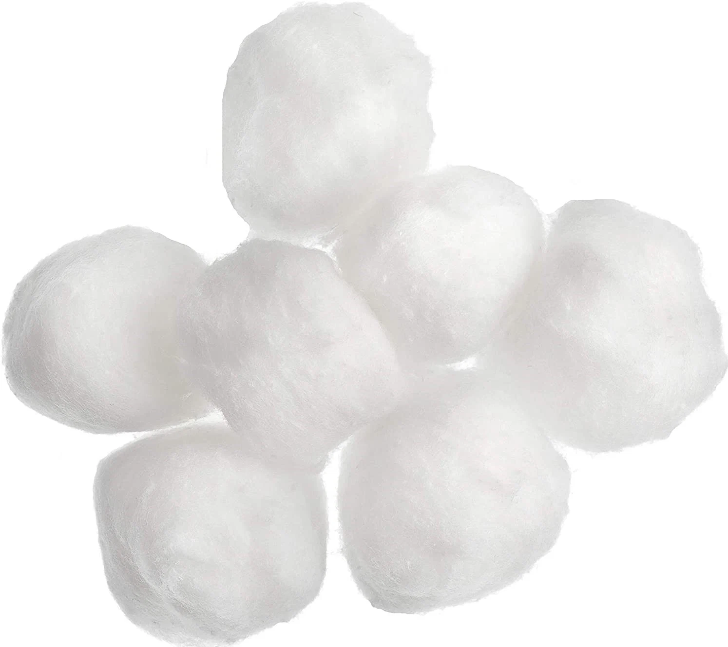 Sterile Cotton Wool Balls Medical Materials & Accessories Class III White Personal Care 100% Cotton 100/150/200 PCS Per Bag