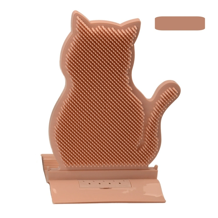 Detachable Anti-Itch Brush with Built-in Catnip Hair Removal Comb