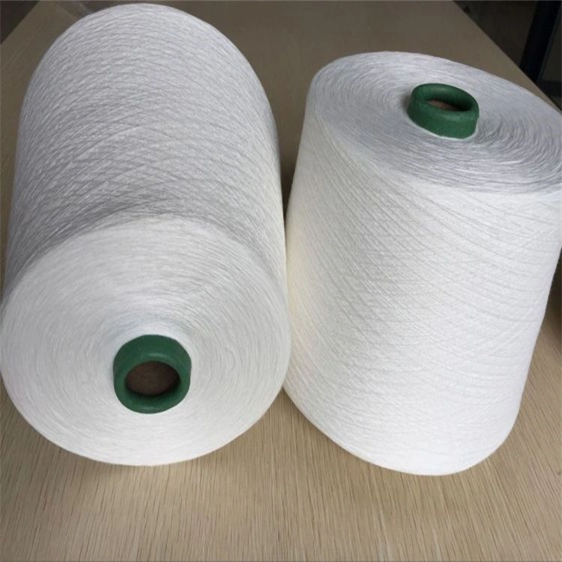 Competitive Price 16/1 20/1 30/1 40/1 Yarn Spun Polyester Manufactur