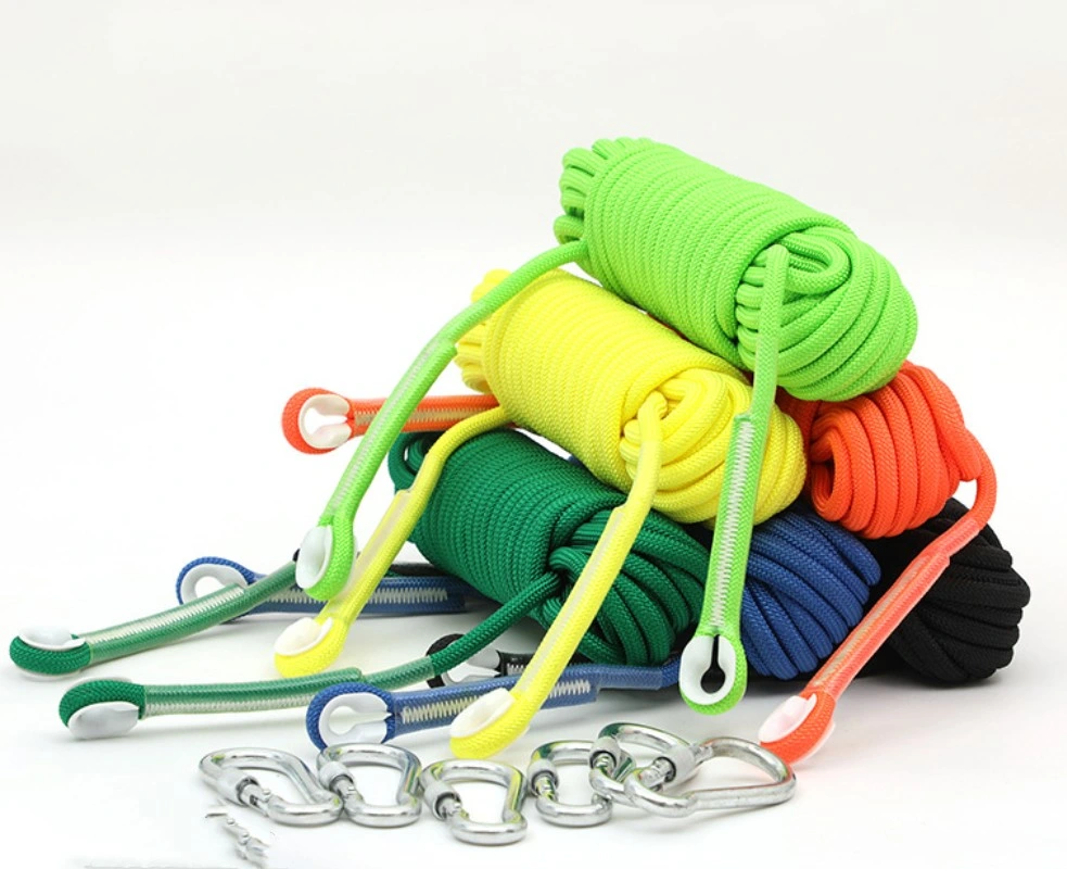 Factory Made Outdoor Sports Climbing Construction Wear-Resistant Polyester Safety Rope