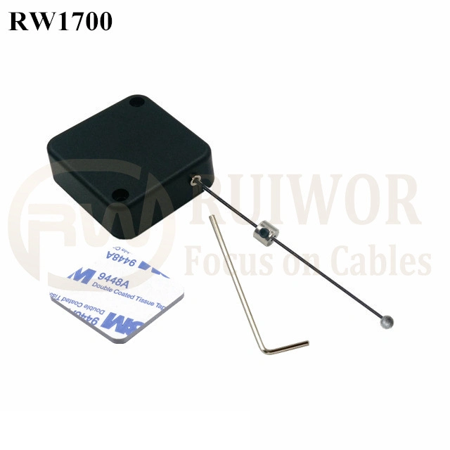 Square Security Tether Work with Cord End Apply in Several Products Security Display Positioning