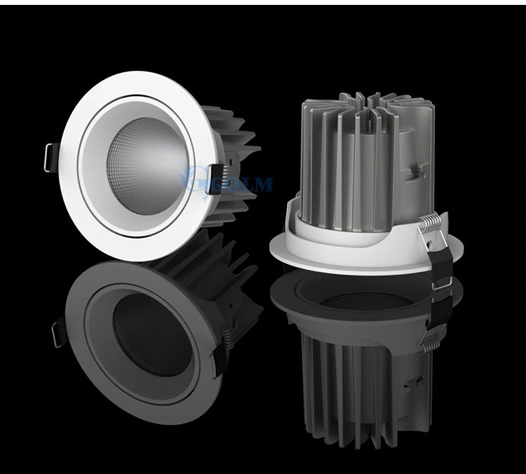 High Power Downlight 25W Adjustable Interior Lighting Embedded LED Spot Down Light