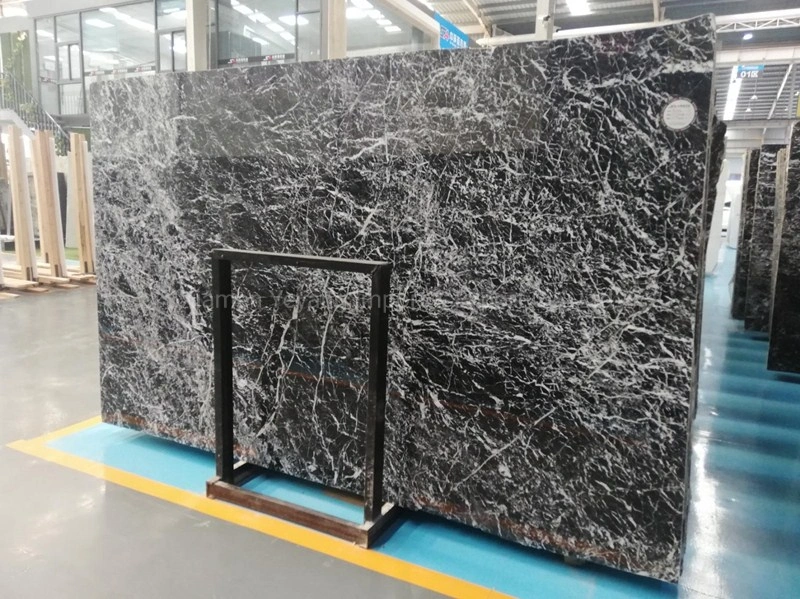 Black Marble Stone for Bathroom Flooring/Tiles/Floor Wall Tile/Countertop/Workbench/Vanity/Coffee/Restaurant Table Top