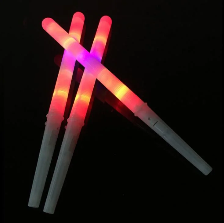 Party Supplies Glow LED Stick Cotton Candy Cones Colorful Flashing LED Stick Sugar Marshmallow Sticks Party Favors Christmas Supply