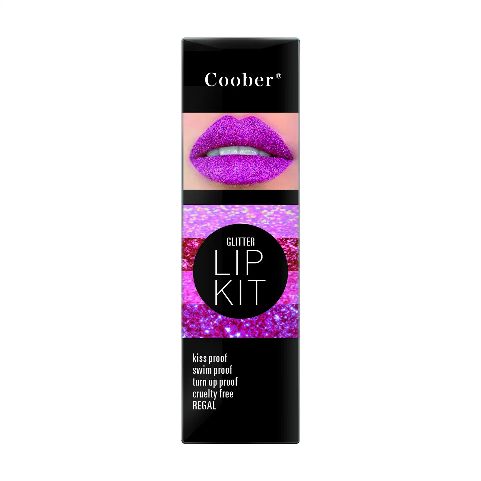 Großhandel/Lieferant Wasserdichte Glitter Kleber Lip Gloss Kit Private Label Cosmetic Grade Glitter für Lip