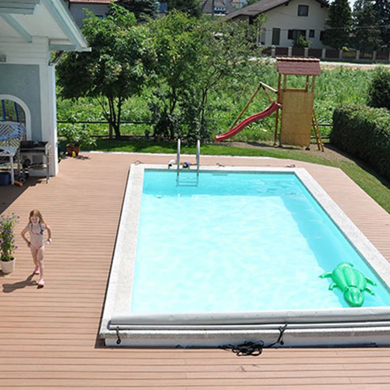 Weather Resistant 140*25 Water Proof Long Lasting Wood Plastic Deck Composite Decking Boards Flooring for Outdoor Patio