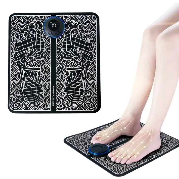 Tapis de masseur électrique musculaire EMS Santé relaxation masseur pied Coussin masseur