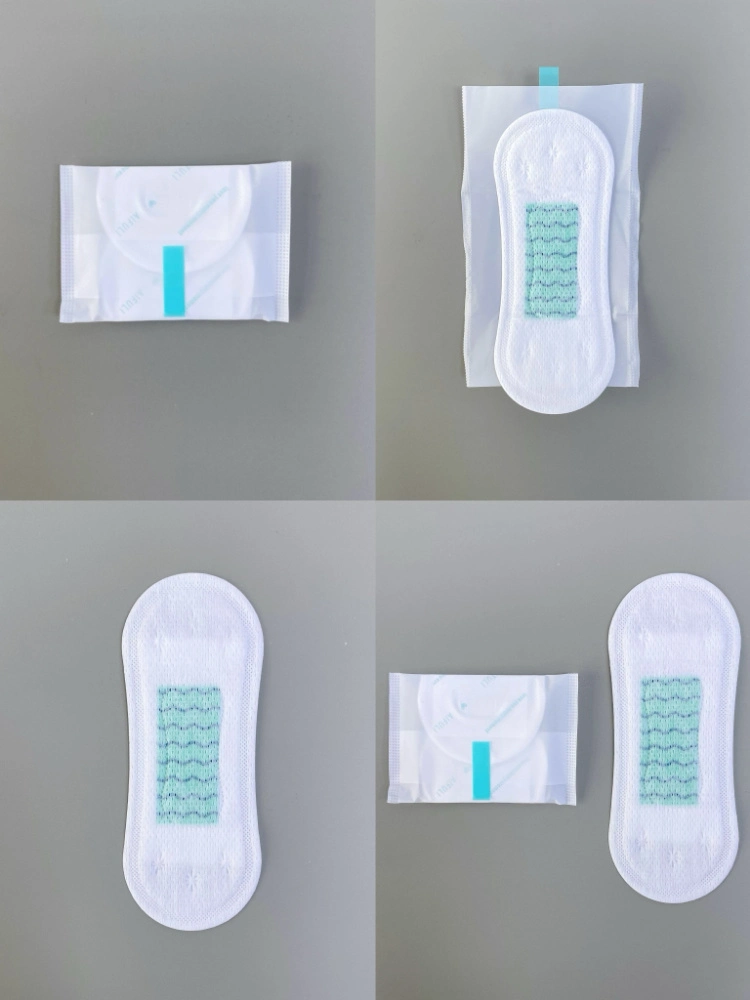 Super absorción Ultra Thin Sanitary Pads desechable Anion Sanitary Napkin