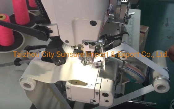 Industrial Directly Drive Cylinder Bed Interlock Sewing Machine with Right Cutter Ss-600-33AC/Ut