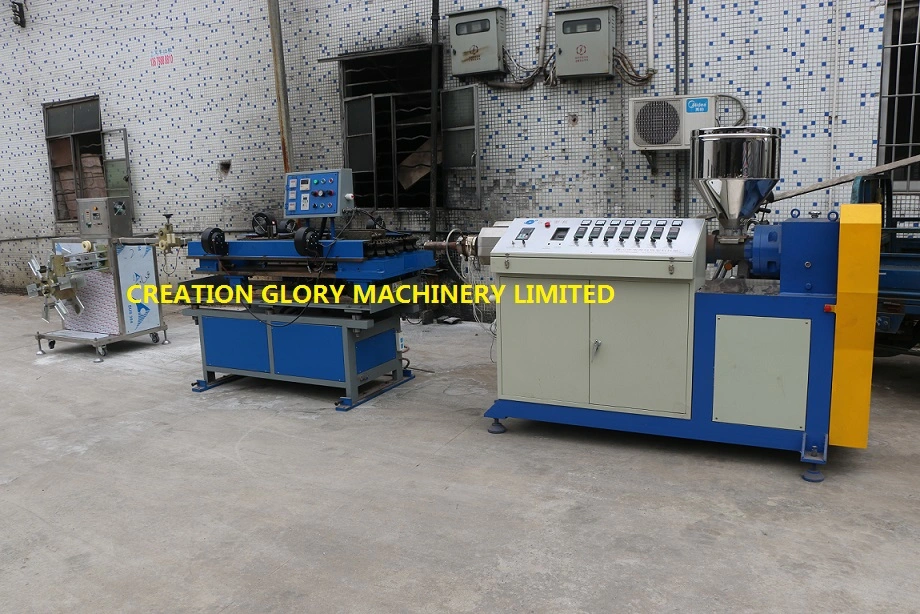 High Capacity Single Wall Corrugated Pipe Plastic Extrusion Line