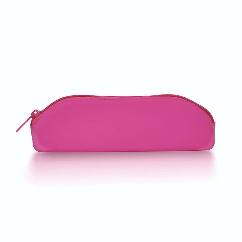 Silicone Pencil Case Waterproof Student Pencil Pouch Stylish Pencil Bags with Zipper Stationery School Supplies for Girls Boys Adults