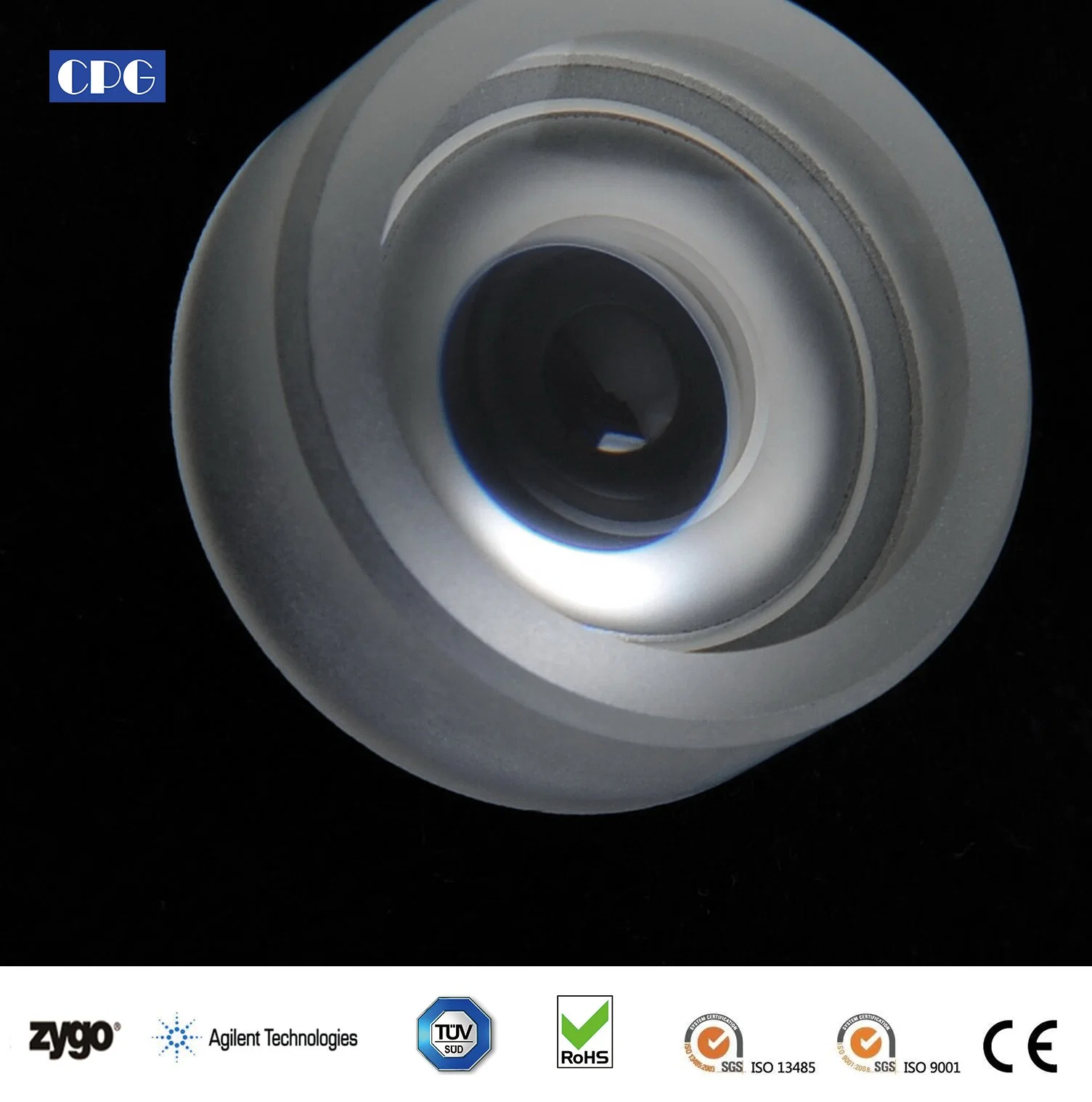 Dia50.8mm AR Coating 700-900nm Coated Fused Silica Optical Biconcave Laser Lens