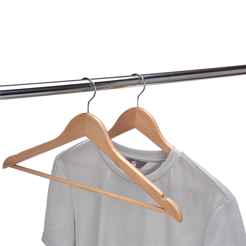 2021 Meilleures ventes de cintres dans Amazon Vêtements en bois personnalisé Hanger Whoesale Pant Hanger