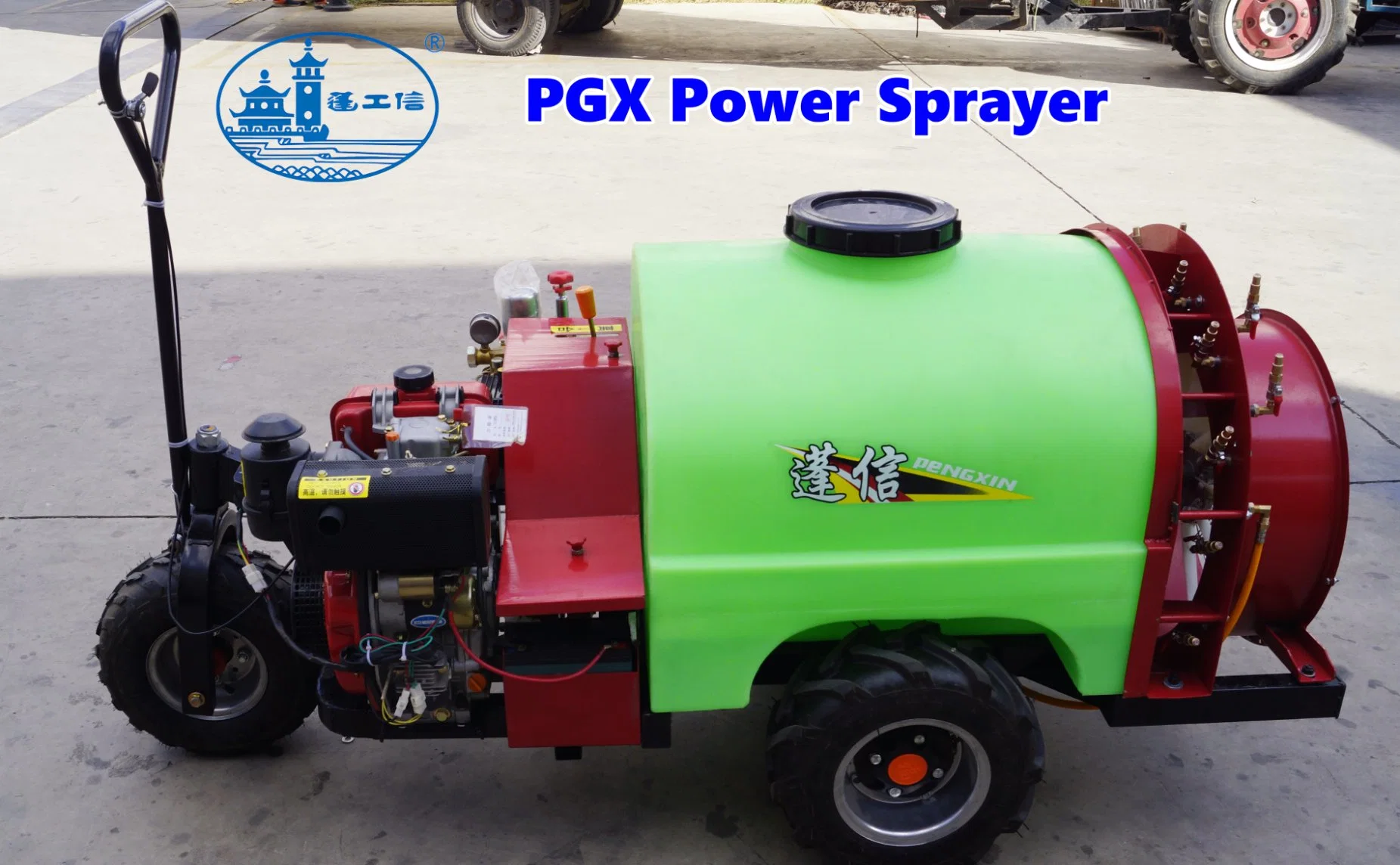 230L Garden Tool Landscape Spray Water Disinfection Self-Propelled Air Blasting Power Sprayer