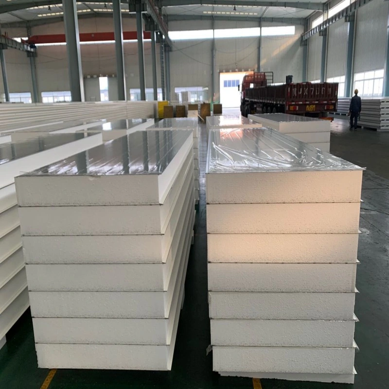 Fireresistant Foam Core Building Interior and Exterior Wall Insulation EPS Sandwich Panel