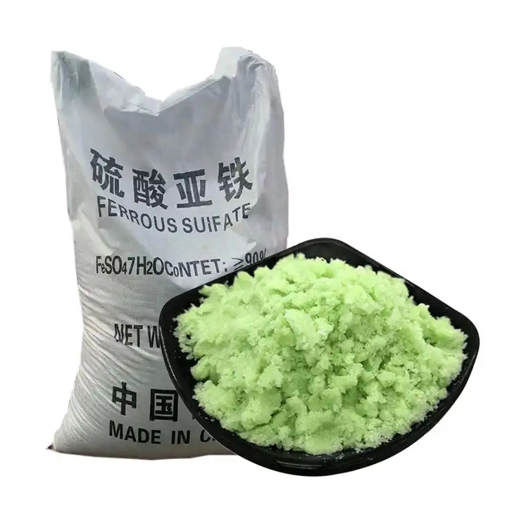 Factory Prices ISO Dry Green Vitriol Feso4 7H2O Heptahydrate Iron Sulfate Ferrous