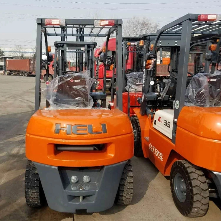 Chariot élévateur à fourche China Heli Isuzu Engine 2 tonnes 3 tonnes Diesel GPL avec déplacement latéral (CPCD30)