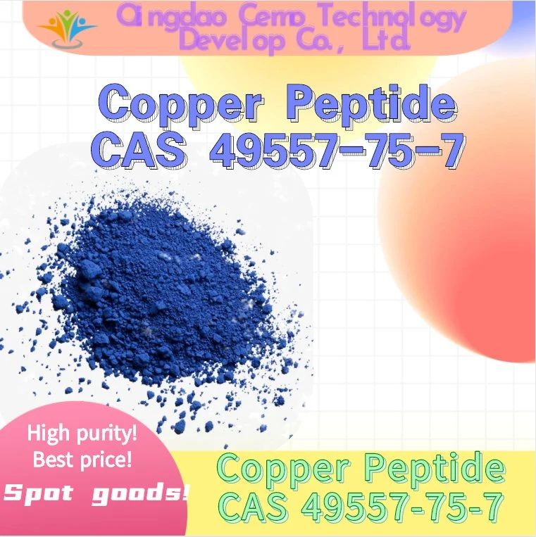 High Purity Selling C14h24n6o4 Copper Peptide CAS 49557-75-7 Cosmetic Grade