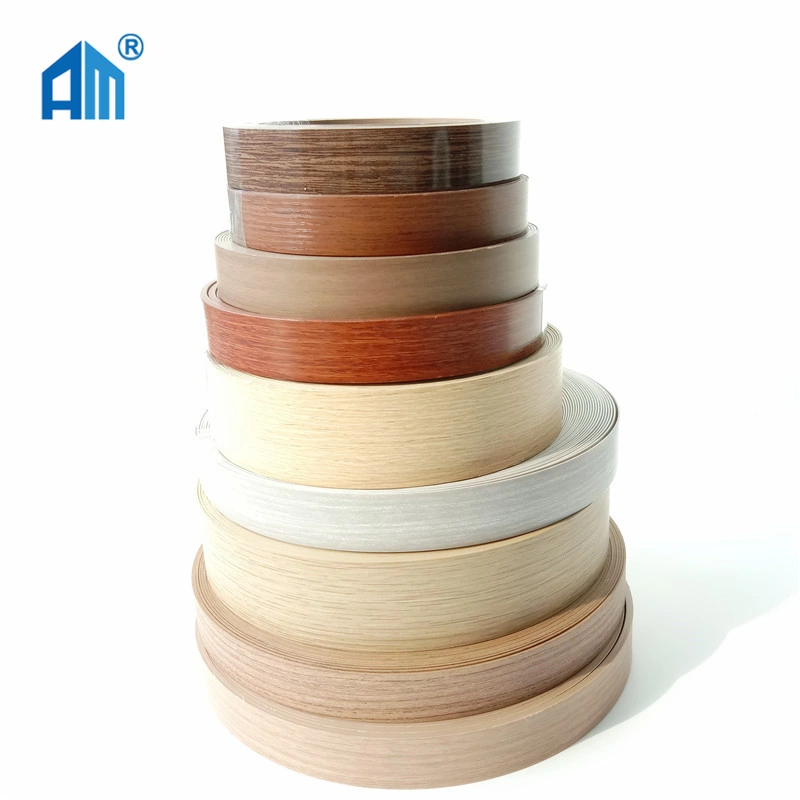 Hot Sales 1mm High quality/High cost performance  Woodgrain Furniture PVC Edge Banding