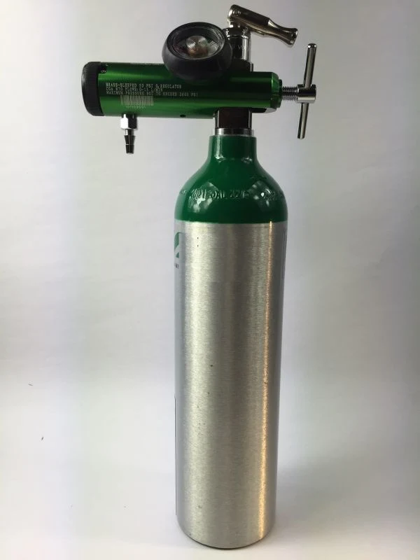 High Pressure Aluminum Alloy Oxygen Gas Cylinder Air Cylinder