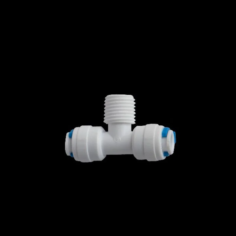 Easy Install 7544 Small Tee Joint Pipe Fitting with O Ring Water Filter Pipe Fittings Parts