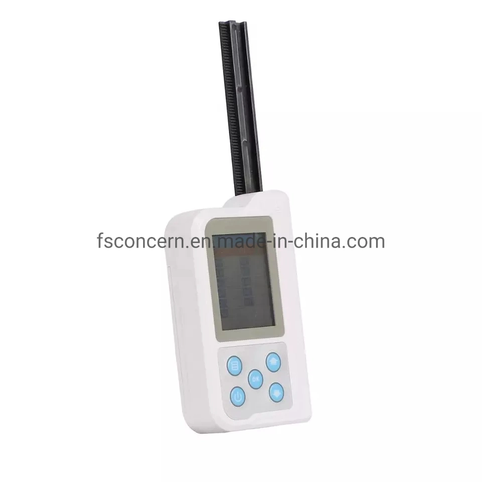 De mano de la clínica hospital 2.4'' LCD portátil mini máquina de analizador de orina