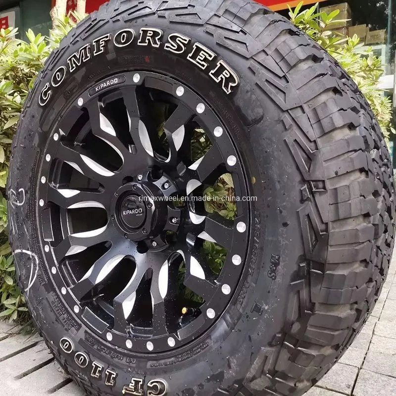 Kipardo 17X9 20X9 17-дюймовый 6X139.7 5X127 6X135 низкого давления литой алюминиевый Offroad колеса грузовика для подборщиков