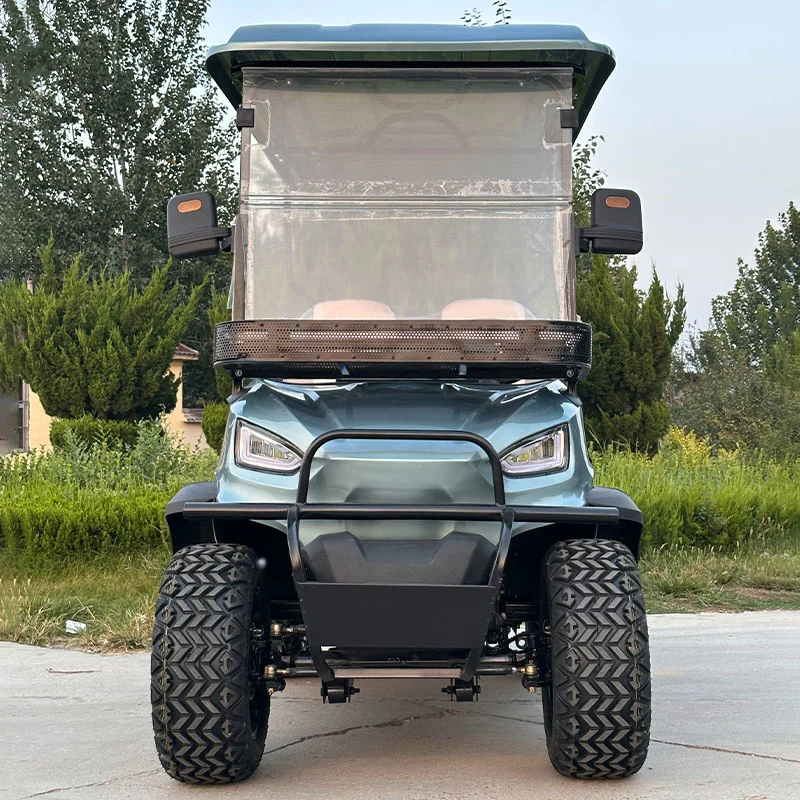 Cheap Price 2+2 4 Seaters Golf Cart Dealer off Road Mobility Scooter Club Car Mini Lifted Electric Utility Vehicle Custom Golf Carts with Parts for Sale