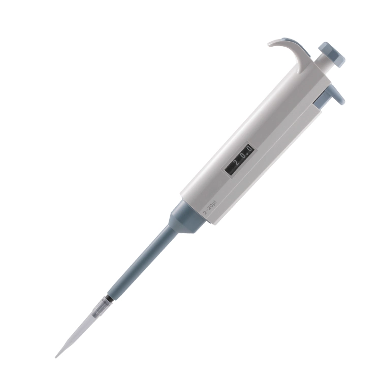 Laboratory Digital Display Liquid Transfer Single Channel Micro Adjuatable Pipette