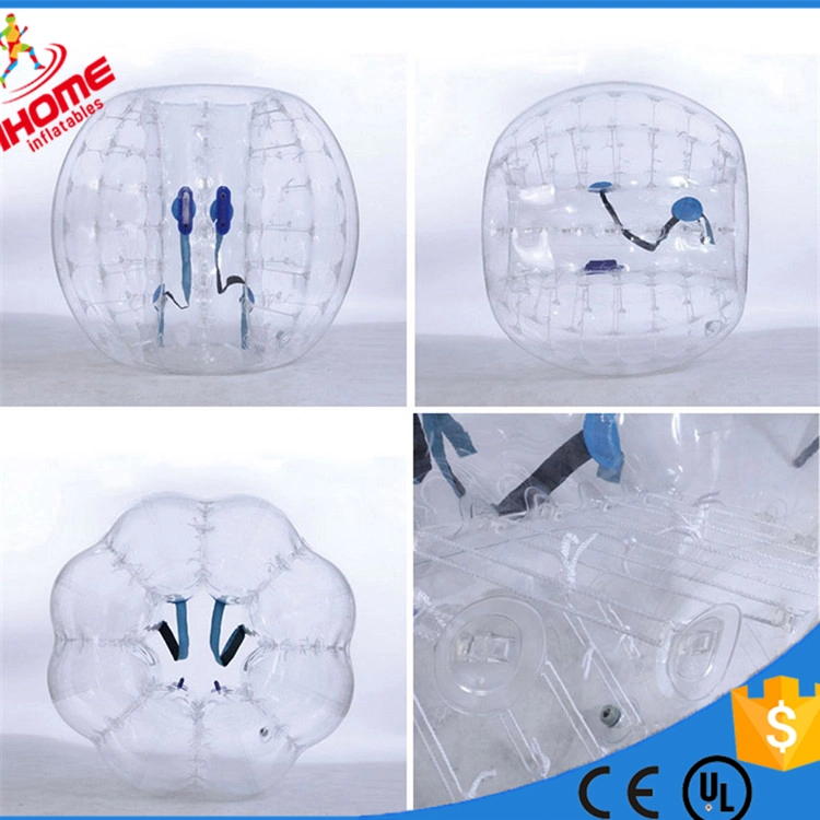 Kinder PVC TPU Einflachung menschlichen Bauch Zorb Ball