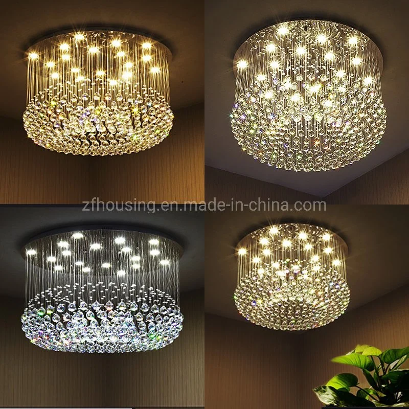 Modern Simple Restaurant / Hotel / Home LED Crystal Ceiling Lighting Zf-Cl-002