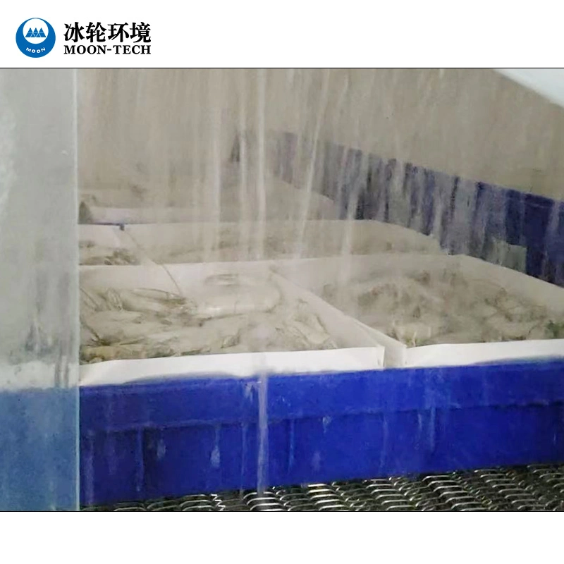 Factory Supply Processing Line IQF Freezer Quick Frozen Shrimp Product Processing Line