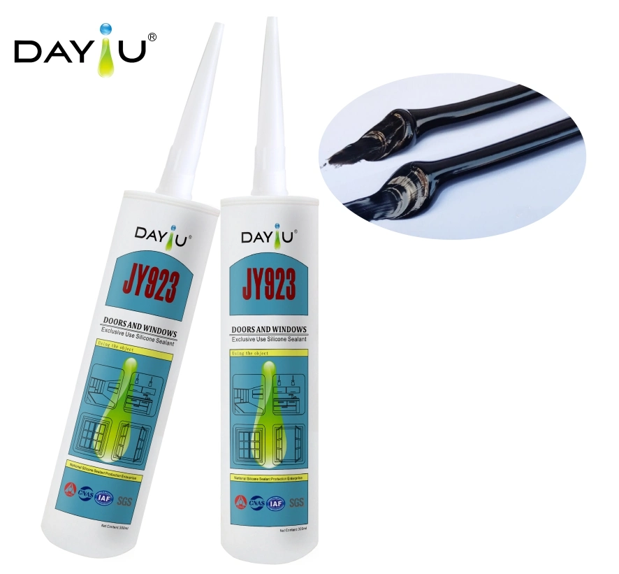 High Temperature Oxime Cure Silicone Sealant Adhesive Glue for Glass Ceramics Tiles Metal PVC Electronic Appliances