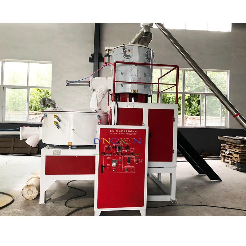 PVC High Speed Mixer Machine Unit / Plastic PVC Powder Mixer Machine