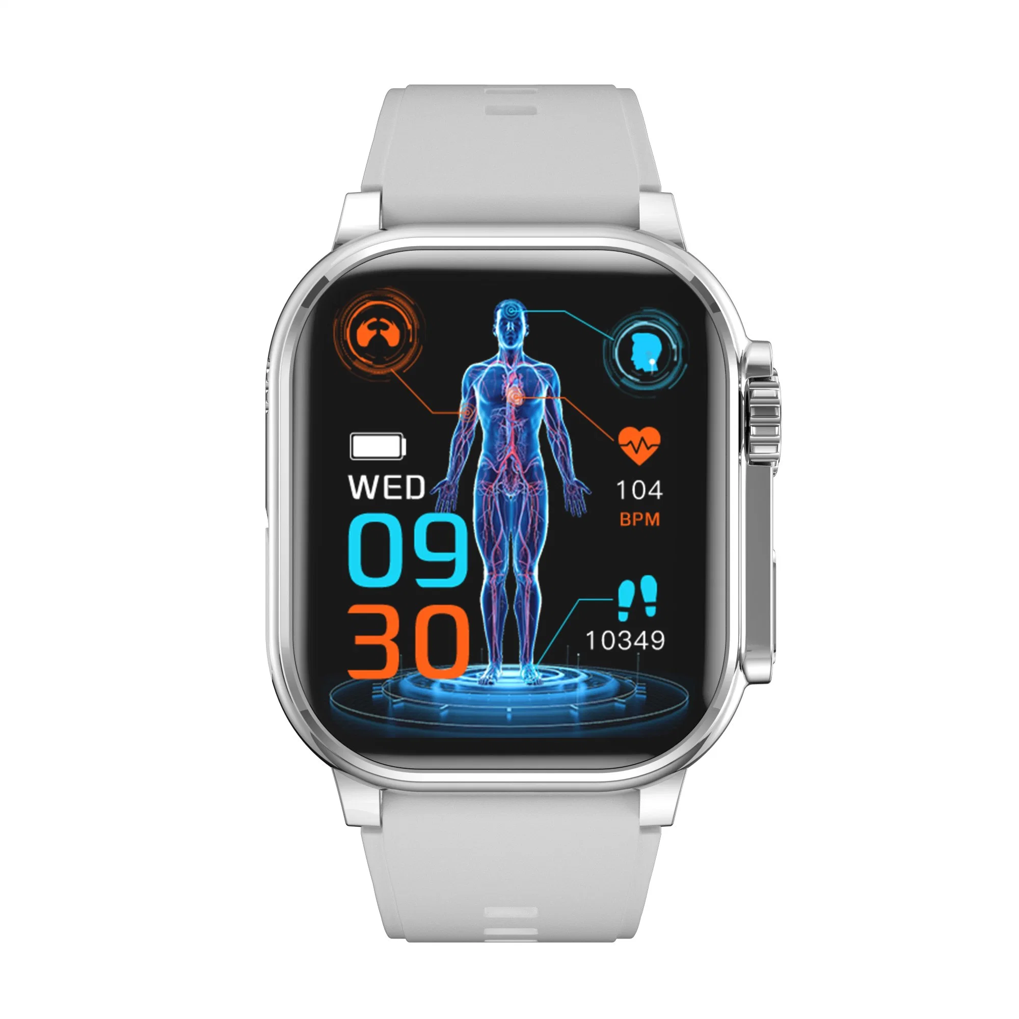 Customized Logo Cheap Massage Smart Watch with Phone Calling and Waterproof Feature