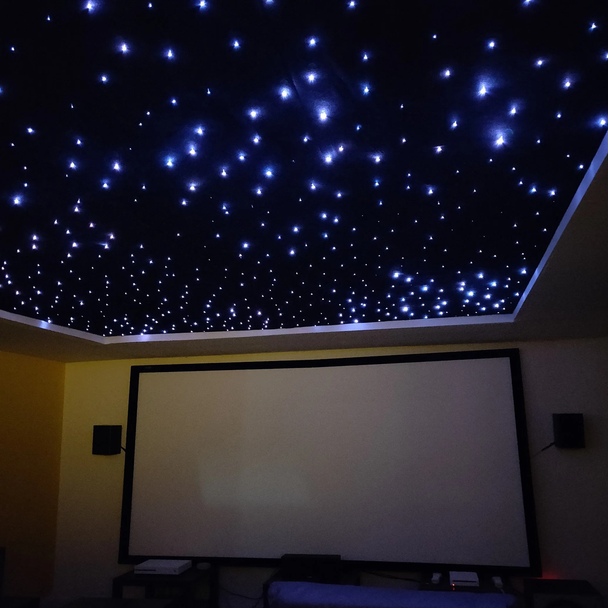 Star Ceiling Panels PMMA Random Twinkle Star Ceiling Lighting LED Fiber Optic Star Ceiling Kit Lights