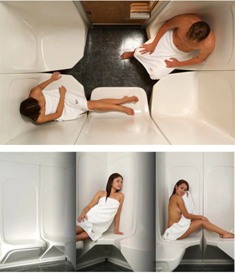 Fenlin Acrylic Material Wet Sauna 2 People Indoor Steam Room