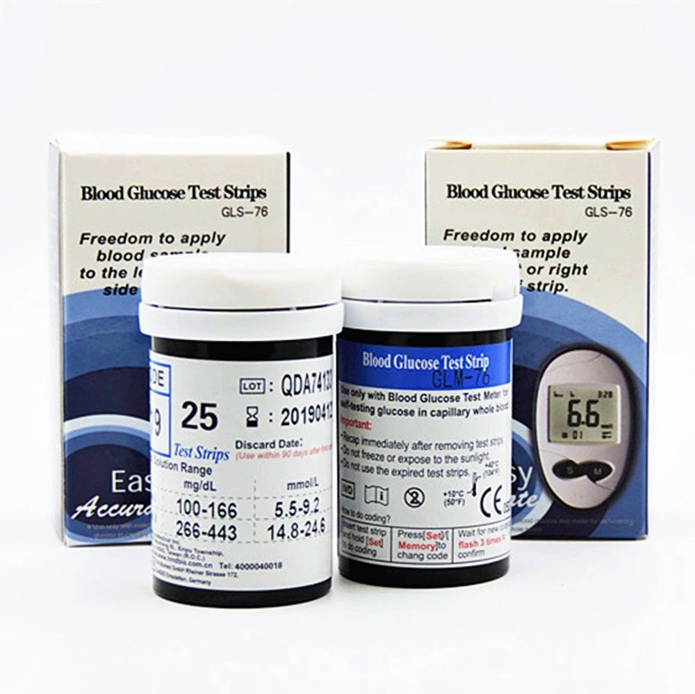 Home Care Blood Testing Equipment Glucometer Diabetes Machine Blood Sugar Machine Blood Glucose Meter