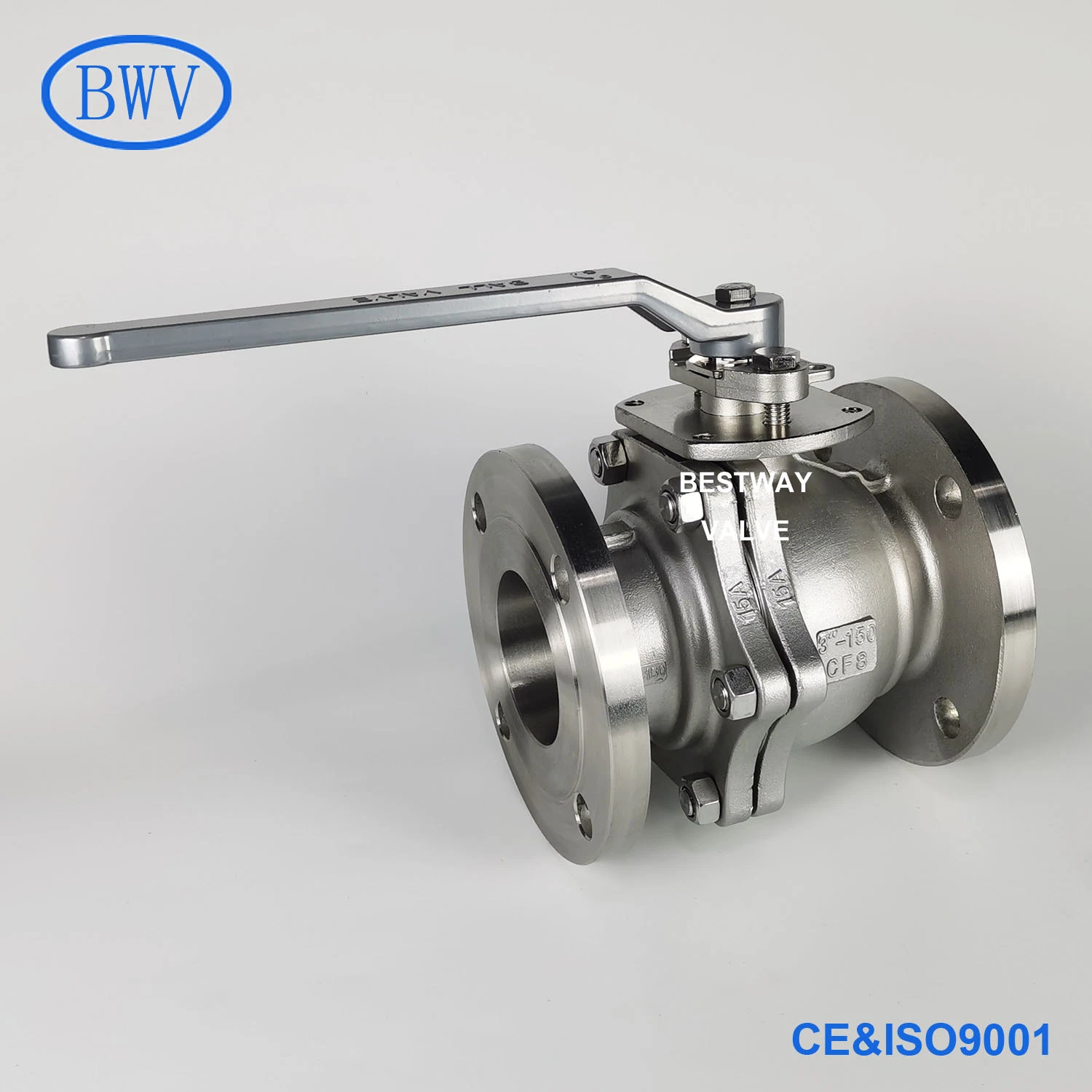 China Industrial Valve ANSI 150lb CF8 CF8m 304 316 Wcb Full Port Manual Flanged/Flange End Stainless Steel Floating Ball Valves