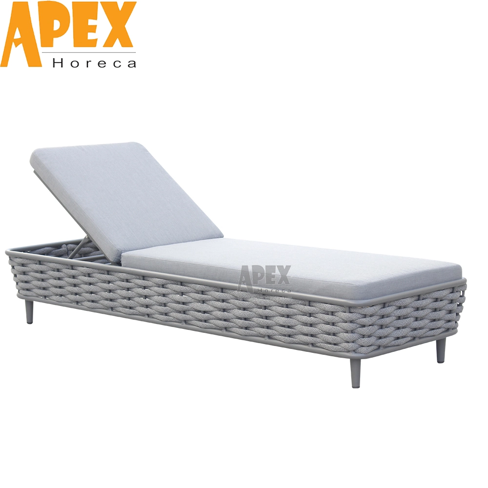 Современный уличный диван, мебель, пляжный алюминиевый водонепроницаемый тканевый тканевый шезлонг