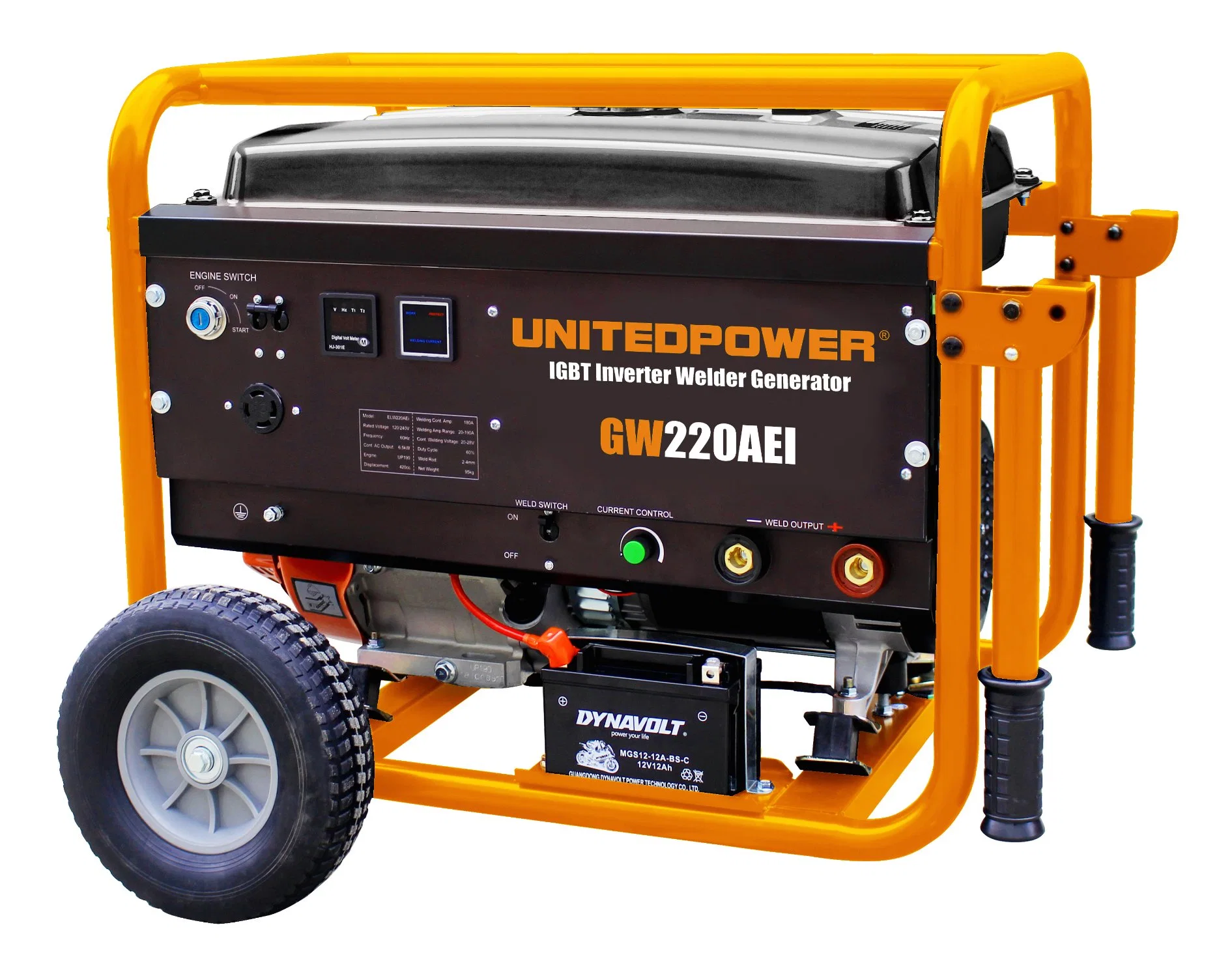 Unitedpower 200cc 5HP Air Cooled Auto Electric Portable Power Diesel Engine for Sale