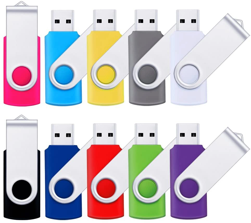 Vente en gros de clés USB personnalisées avec logo, mémoire flash USB 2.0 3.0 4 Go 8 Go 16 Go 32 Go 64 Go 128 Go